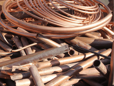 copper scraps